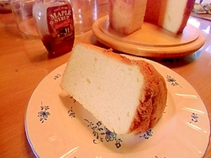 メープルシフォンケーキ