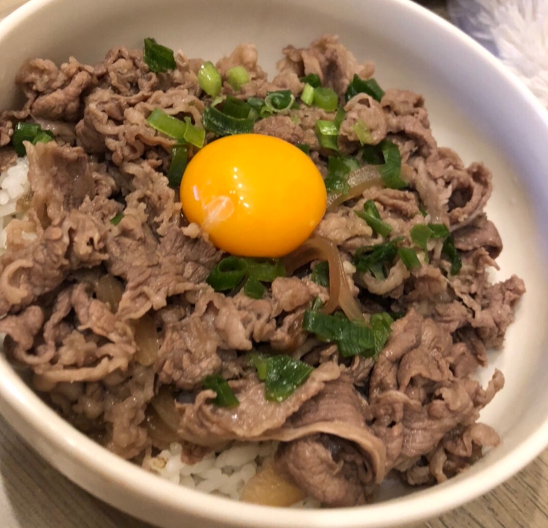 赤ワインで上品な牛丼♪