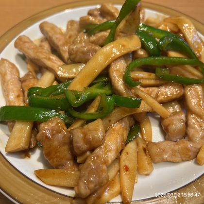 簡単おいしい！我が家のチンジャオロース（青椒肉絲）