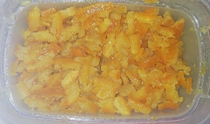 はじめまして  オレンジジャムを作ったのは初めてです  料理苦手の私でも レンジレシピだったので簡単に出来ました(^o^)v レシピ紹介をありがとうございました