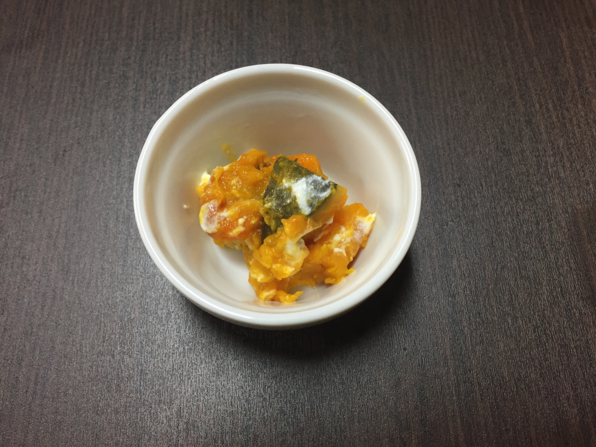 離乳食 完了期 かぼちゃのヨーグルト和え レシピ 作り方 By 楽天レシピ