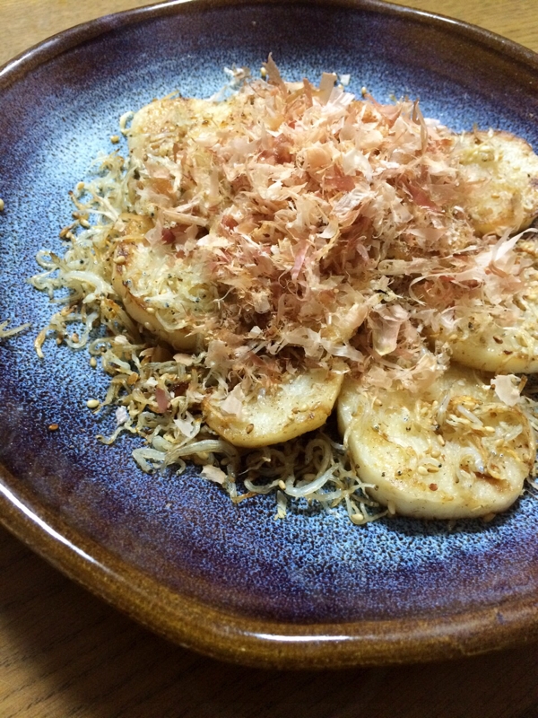 カリカリ♪しらす&ホクホク♪長芋炒め