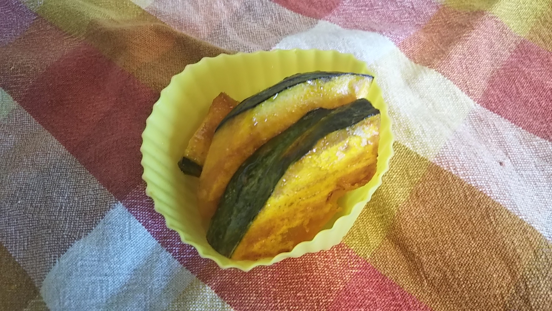 【弁当に一品】かぼちゃの素焼き