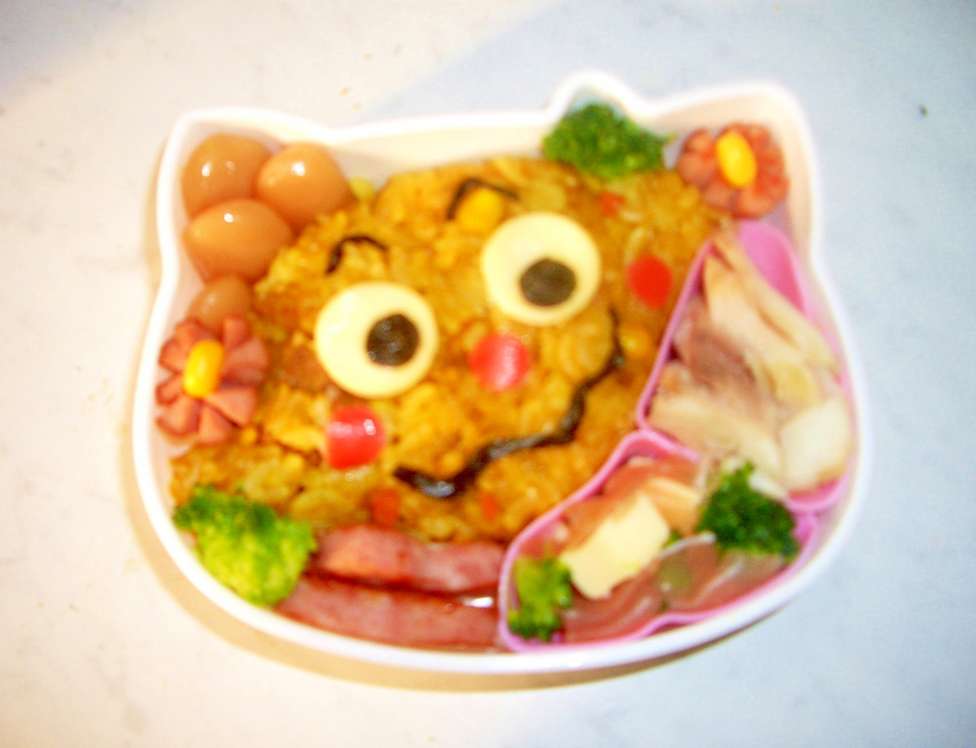 簡単！カレーパンマン弁当！キャラ弁当