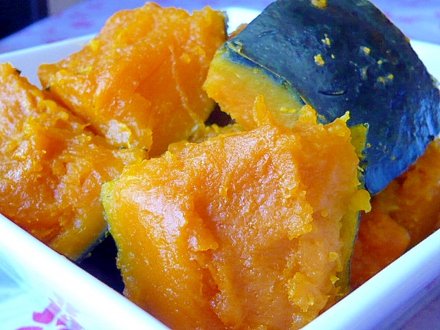 冷凍かぼちゃのほっこり煮(*′ლ‵*)