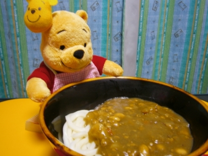 とろみが最高！余ったカレーで、カレーうどん