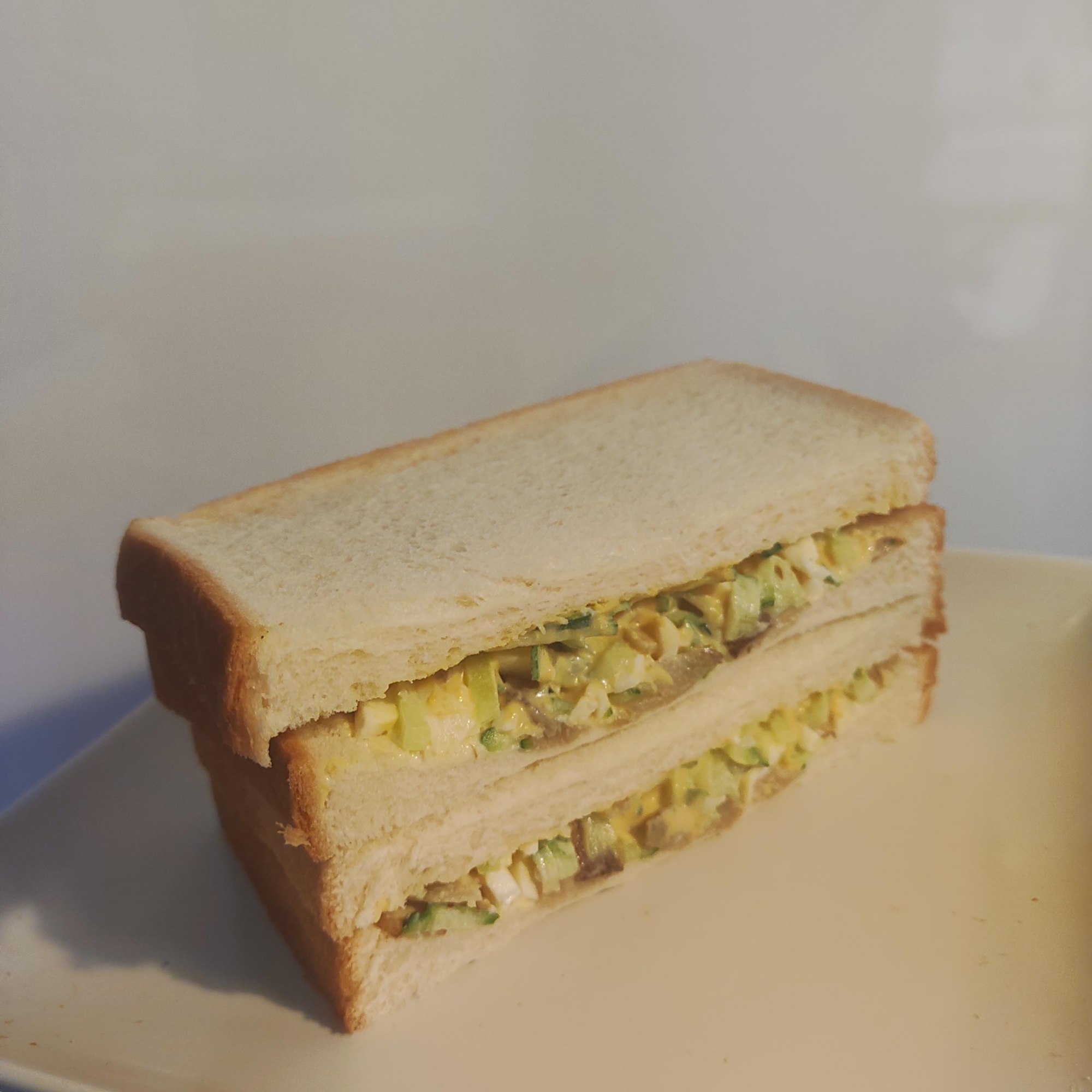ごぼう きゅうり たまごサンド