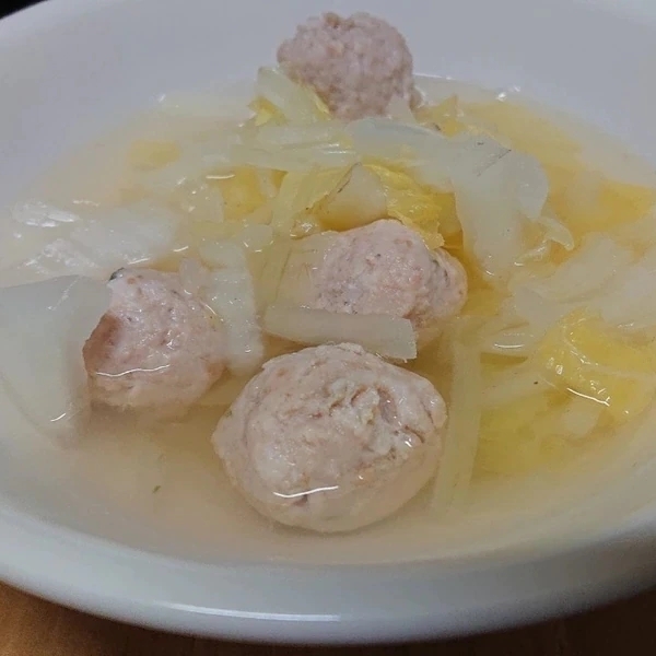 鶏団子と春雨のスープㅤ