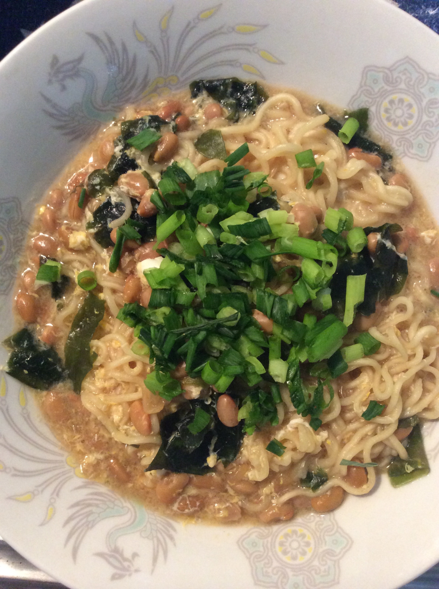 とろ～り♪納豆ラーメン