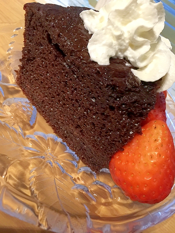 簡単☆美味しい！！チョコレートファッジケーキ