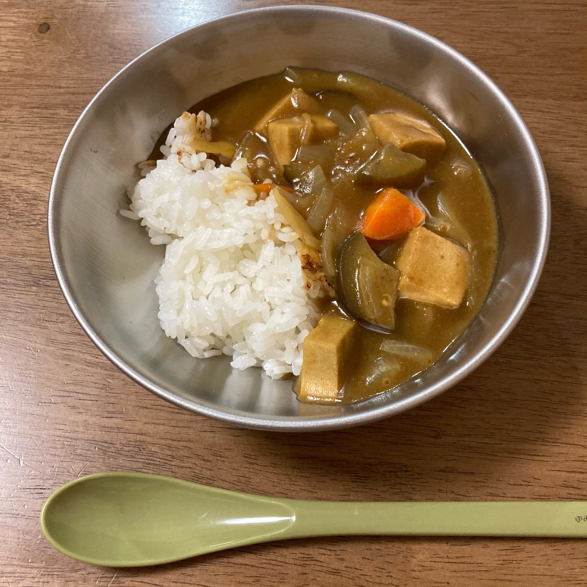 防災レシピ 高野豆腐カレー 簡単 時短 肉不使用