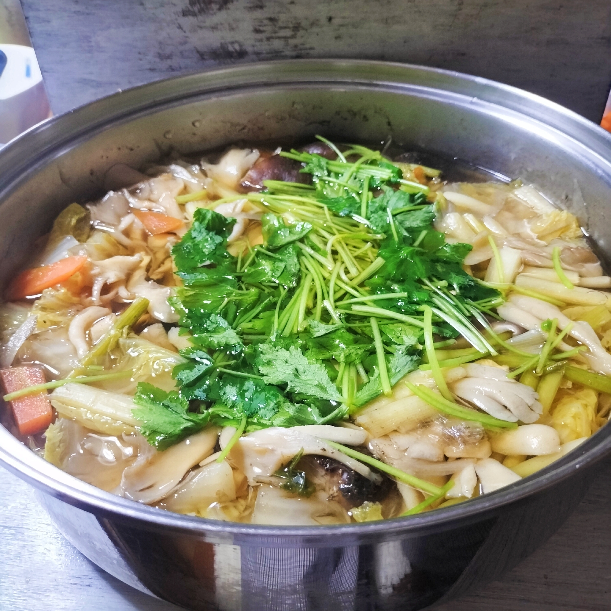肉・魚系なし❢野菜だらけのお鍋