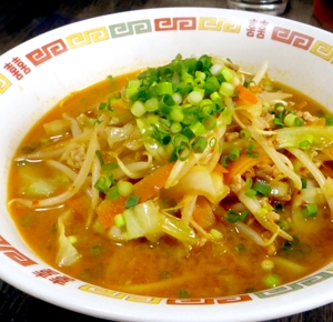 香ばしく美味しい「焦がし味噌ラーメン」