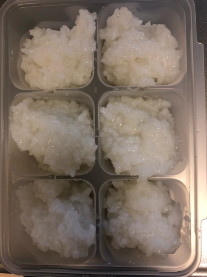 【離乳食後期】お米から作るお鍋で5倍がゆ