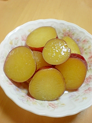 簡単美味*さつまいものレモンバターグラッセ*