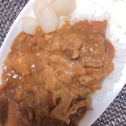 簡単★牛すじと玉ねぎで本格カレー