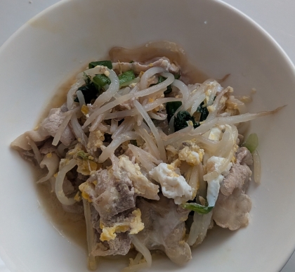 豚肉のニラ玉