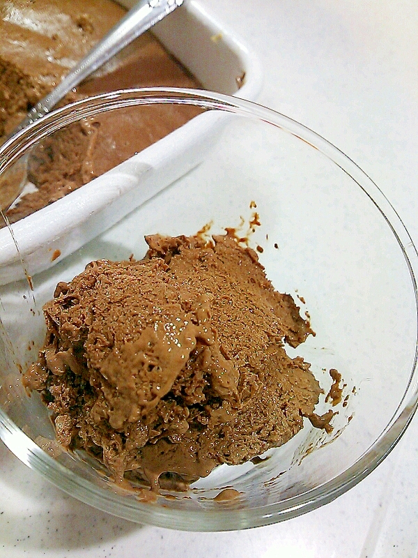 【糖質制限】低カロリーな豆腐でチョコレートアイス