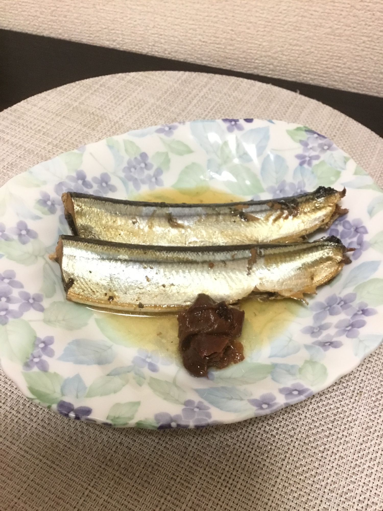 さんまの梅煮