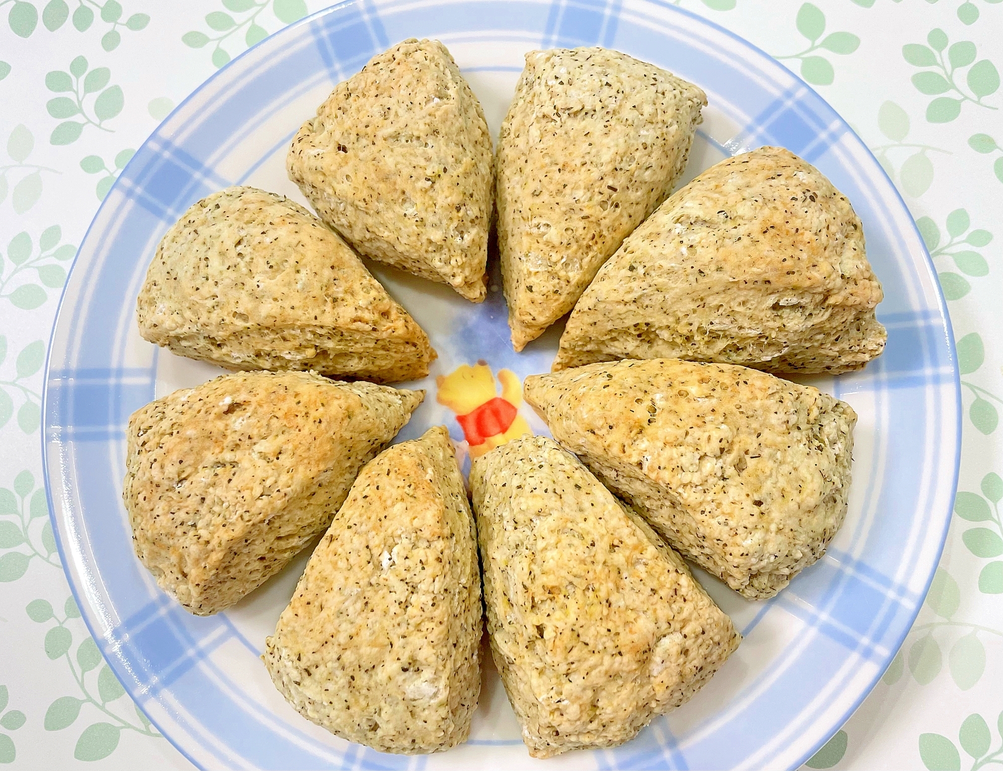 乳製品不使用☆豆腐とほうじ茶のアメリカンスコーン