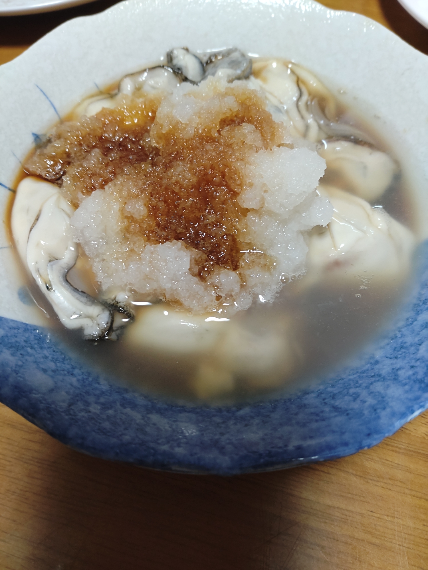美味♡生牡蠣をおろしポン酢で