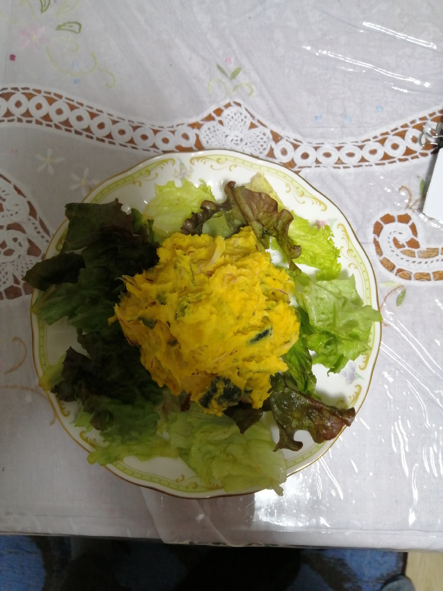 かぼちゃサラダ