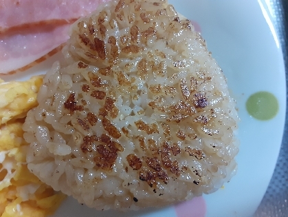酢飯で焼きおにぎり