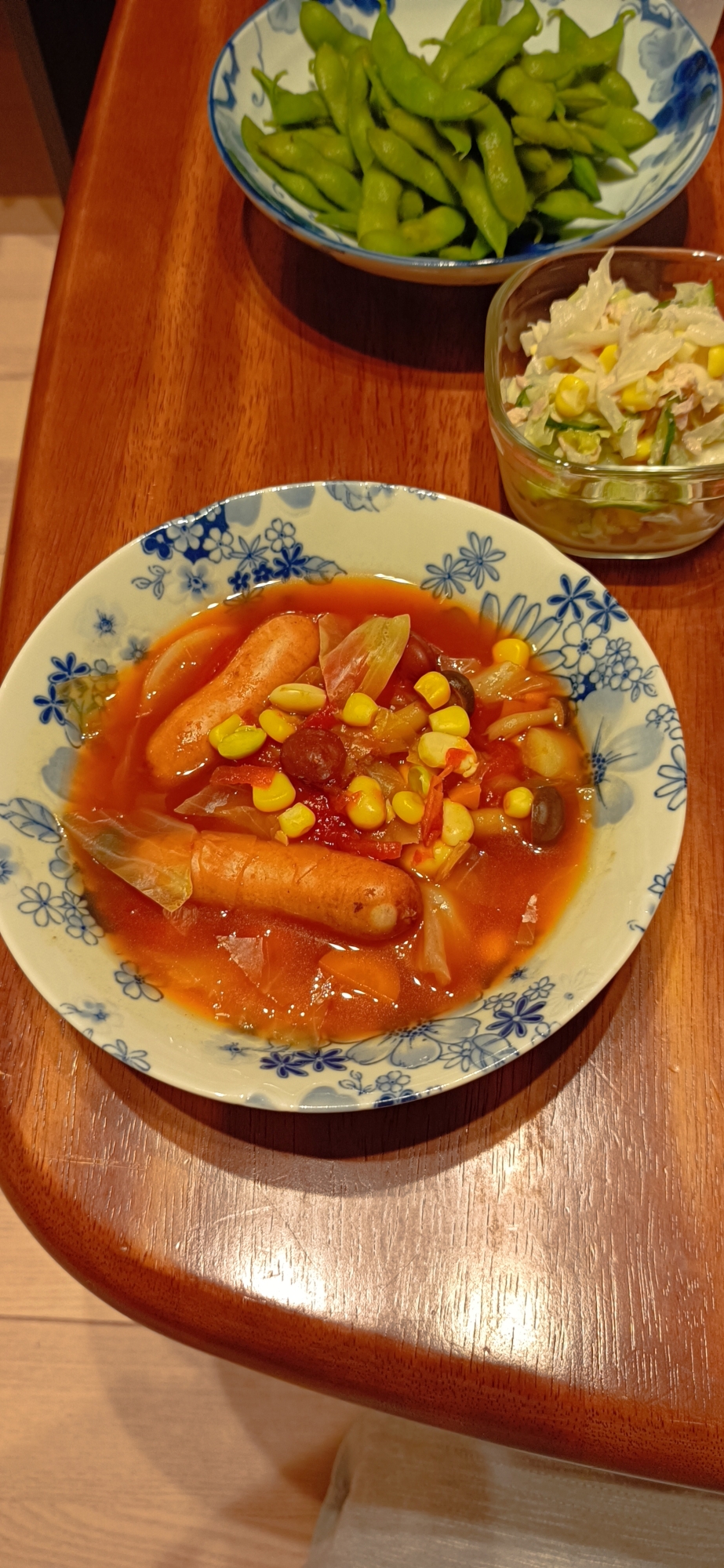 野菜たっぷりトマトスープ