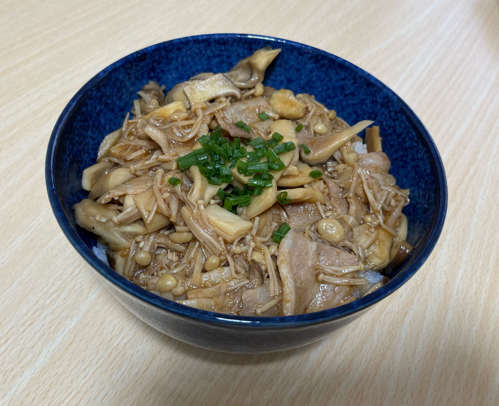 豚きのこ丼