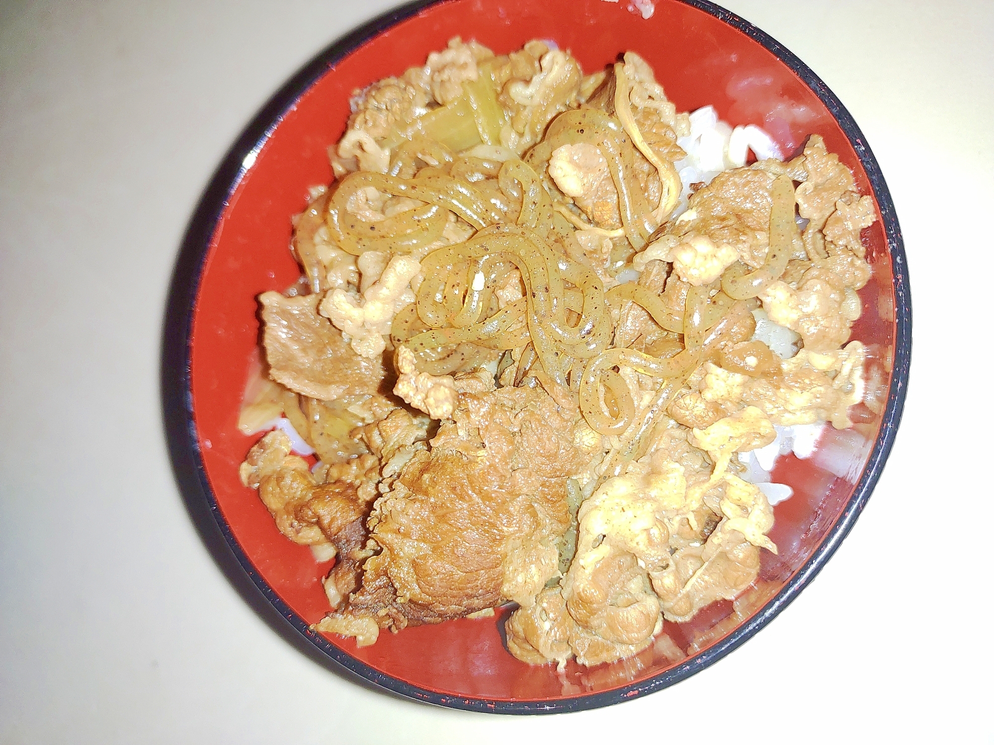 ヘルシー牛丼