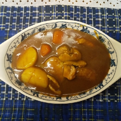 らくらく～鶏ささみのきのこカレー