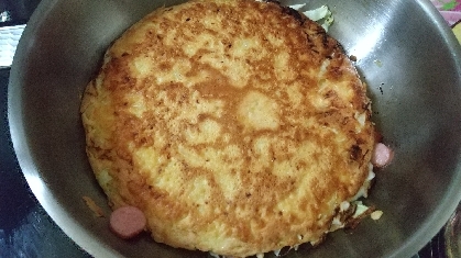 お好み焼きの粉を使わずに、美味しく焼けました。良いレシピをありがとうございます。