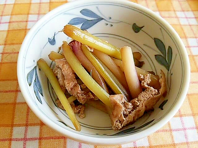 ★つわぶきと油揚げの炒め煮★