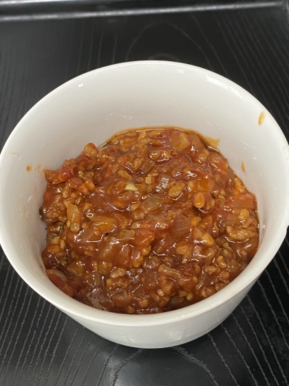 トマト缶を使わないミートソース