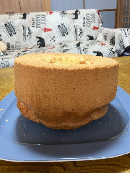 とっても美味しいふわふわスポンジケーキ(^^)