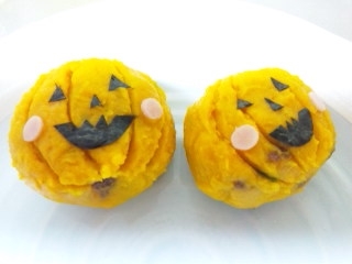 ハロウィンキャラ弁☆かぼちゃおばけ