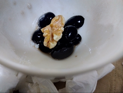 黒豆と胡桃のヘルシーおつまみ