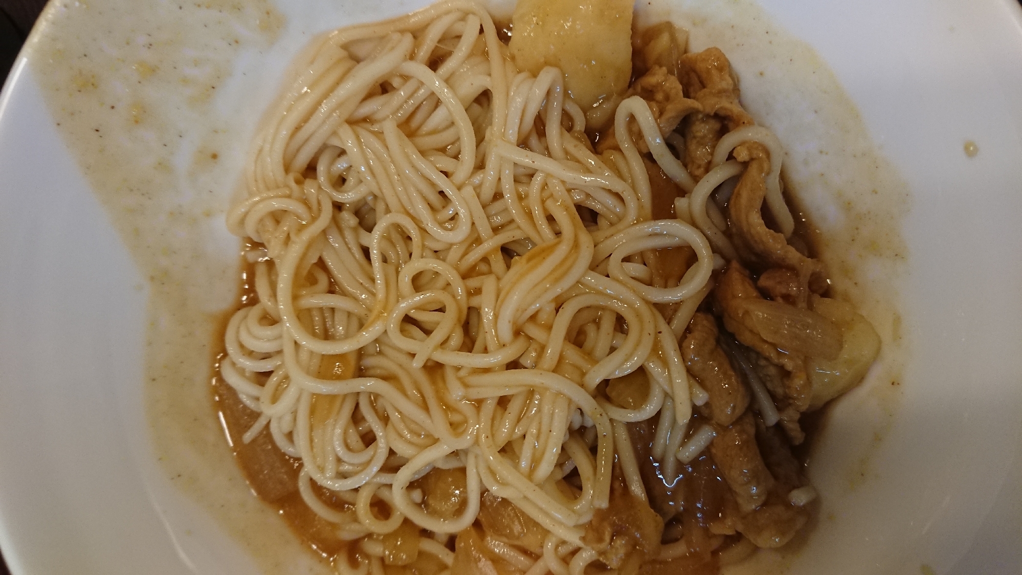 和風カレーソーメン