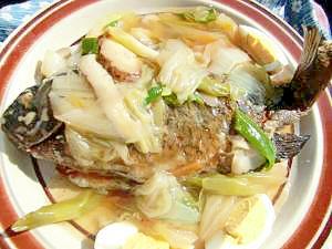 ちょっと豪華に 黒鯛の野菜あんかけ レシピ 作り方 By Yumi1522 楽天レシピ