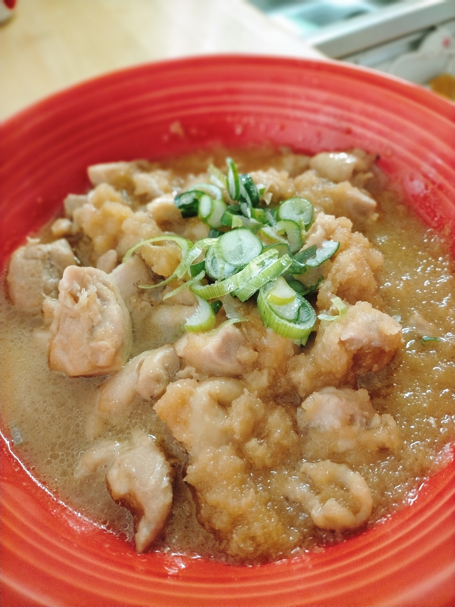 鶏肉のみぞれ煮