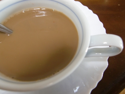 紅茶っていろんな飲み方があるんですね(^ｰ^)
毎日楽しんでます。ご馳走様でした♪
