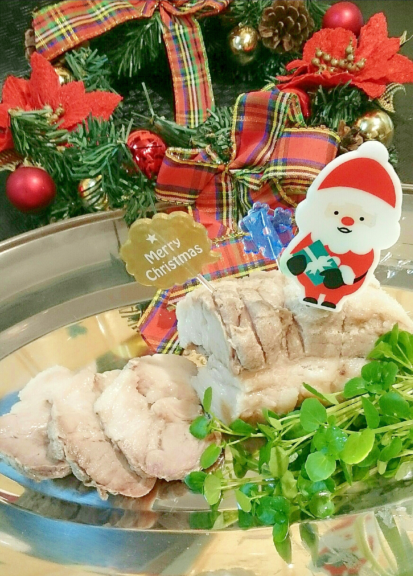 クリスマスディナー☆塩釜チャーシュー