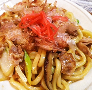 トロトロ白菜焼きうどん