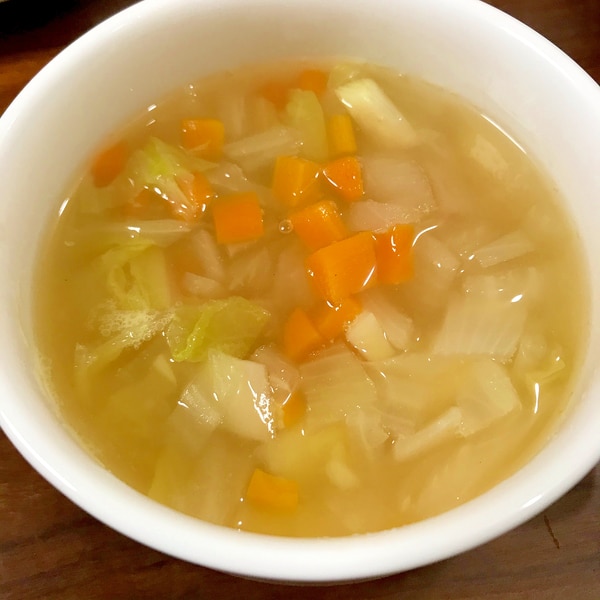 白菜 人参 玉ねぎ じゃがいものコンソメスープ レシピ 作り方 By 水玉模様 楽天レシピ 白菜 人参 玉ねぎ じゃがいものコンソメスープ レシピ 作り方 By 水玉模様 楽天レシピ