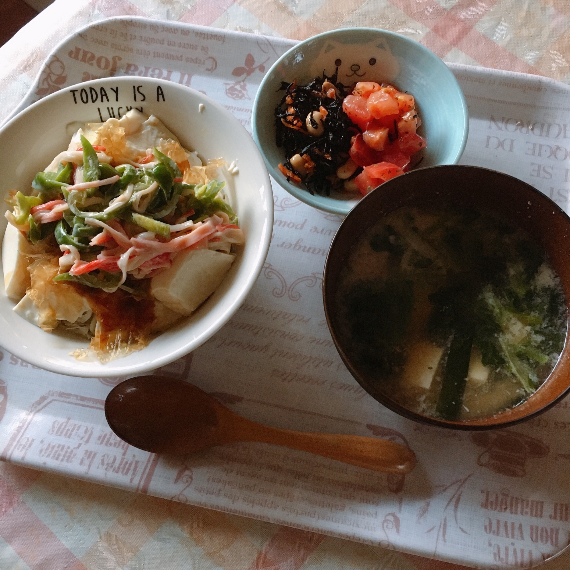 手抜きなズボラご飯 豆腐丼（糖質オフ）
