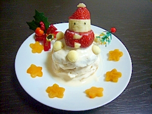 【離乳食後期～】クリスマスケーキ