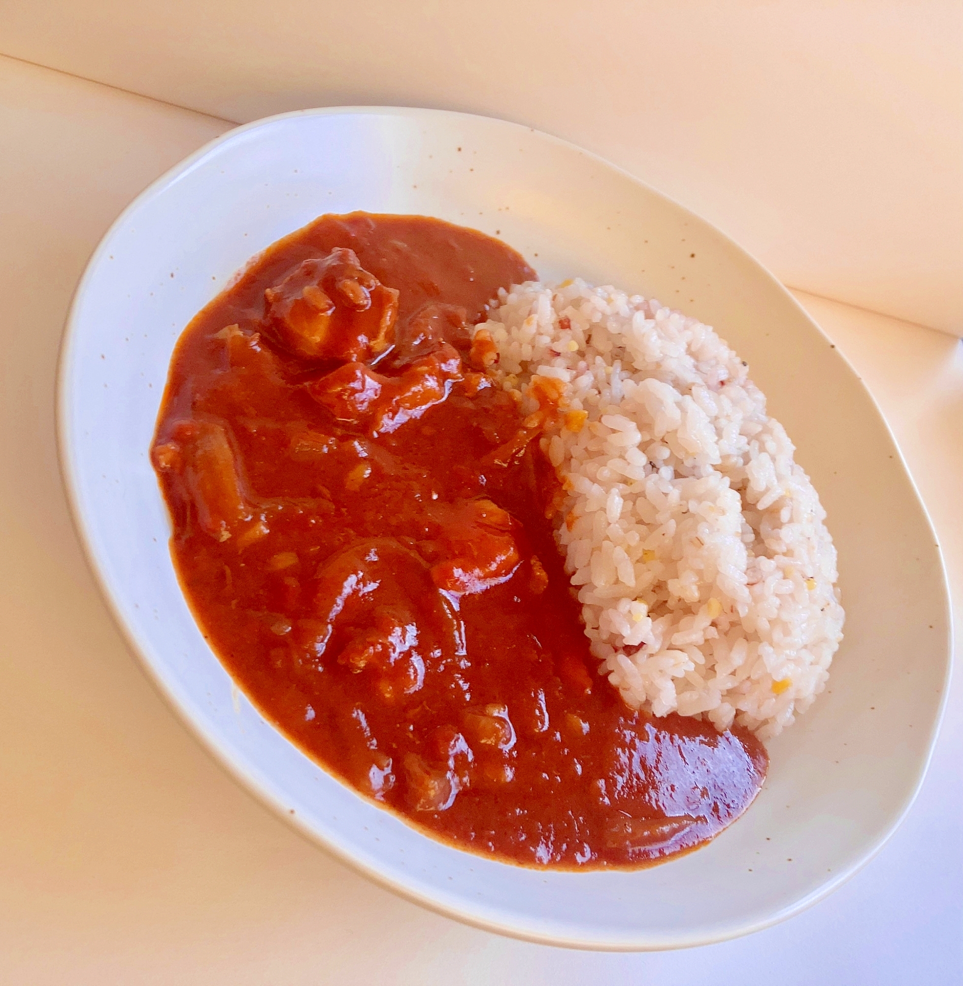 濃く味深い…トマトカレー⭐