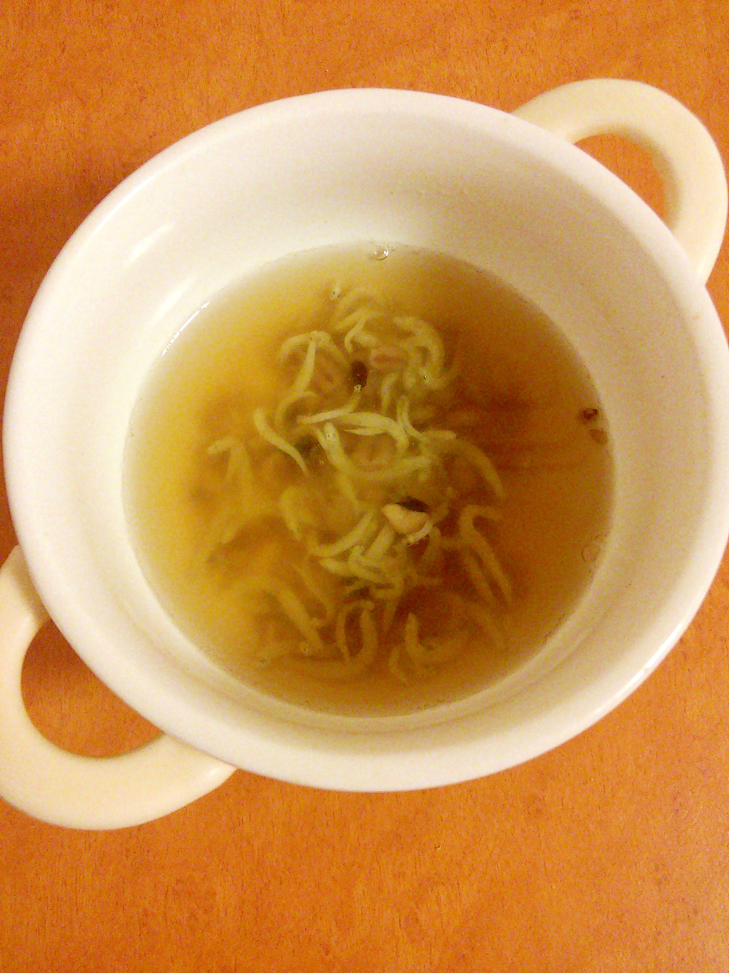 ヘルシー☆三十雑穀米と釜揚げしらすの和風スープ