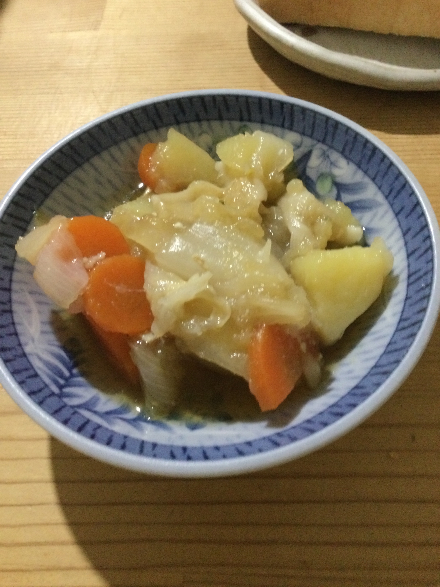 人参玉ねぎじゃが芋の煮物♪