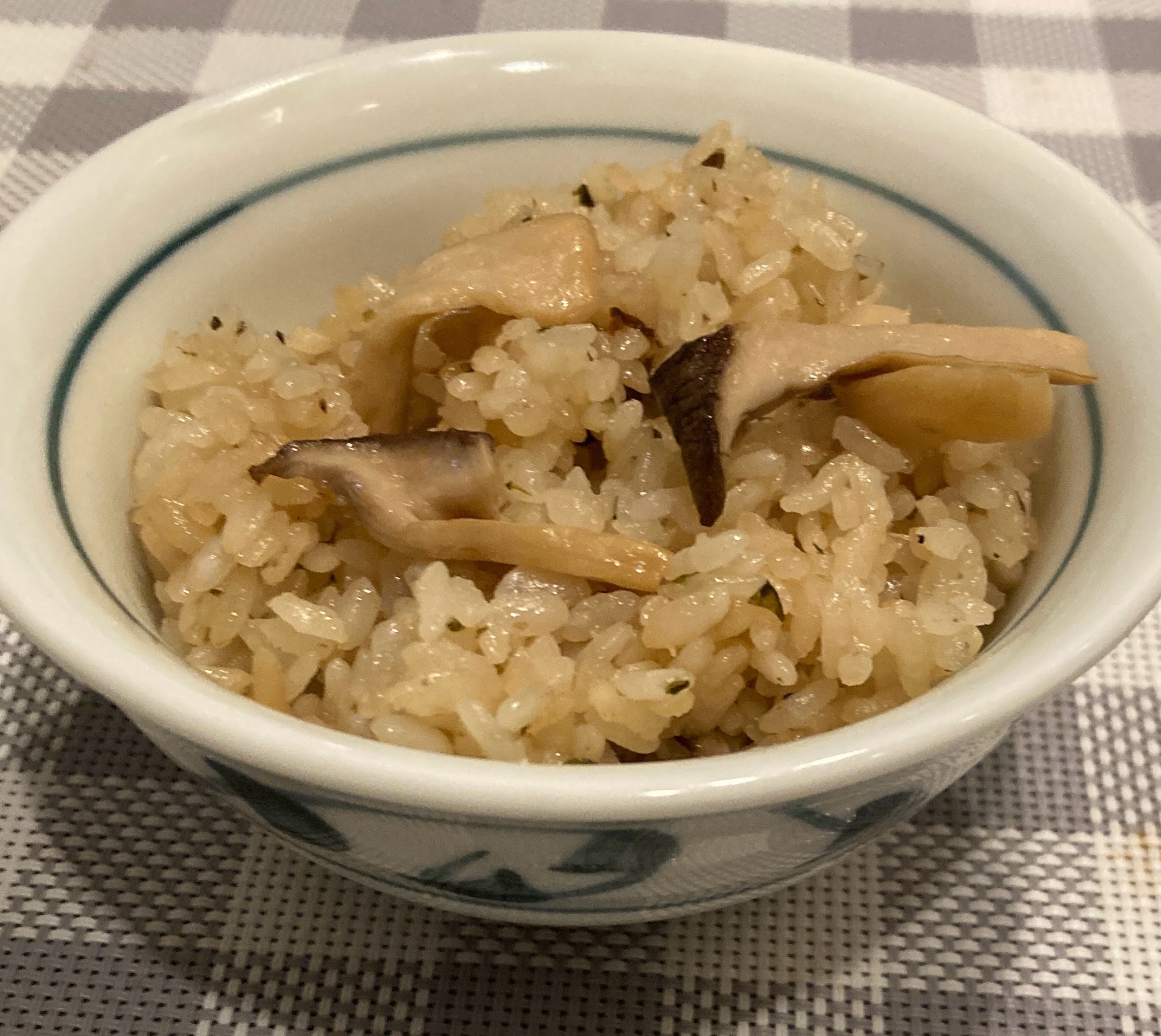 松茸ご飯風炊き込みご飯